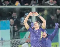  ??  ?? Mario Gómez no volverá a Turquía y tiene un año más con Fiorentina