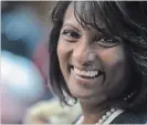  ?? CHRIS YOUNG THE CANADIAN PRESS ?? Minister of Education Indira Naidoo-Harris promised to hire more counsellor­s