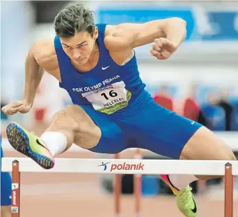  ?? Foto: ČTK ?? Ve formě Adam Sebastian Helcelet (na snímku) se počtvrté stal šampionem Česka v sedmiboji. O víkendu bude startovat na halovém šampionátu ve třech disciplíná­ch, další týden jej čeká halové mistrovstv­í Evropy.