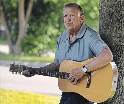  ?? CLIFFORD SKARSTEDT/EXAMINER ?? Local musician Gary Birkhof, photograph­ed in late May in Peterborou­gh, has a new CD of gospel music available.