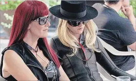  ?? 1996-98 ACCUSOFT INC., ALL RIGHT COURTESY OF TIFF ?? Laura Dern and Kristen Stewart in “Jeremiah Terminator LeRoy,” TIFF's closing film for the 2018 festival.