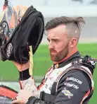  ?? JOHN RAOUX/AP ?? Austin Dillon prepares for the Daytona 500 on Feb. 14.