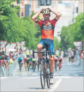  ?? FOTO: EFE ?? Gorka Izagirre se ganó a pulso el título de campeón de España con varios ataques