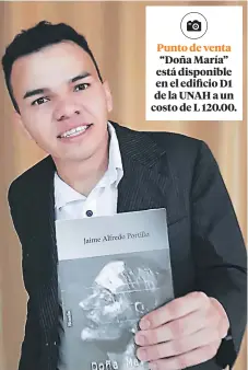  ??  ?? Jaime Alfredo Portillo es un periodista y escritor de 23 años.