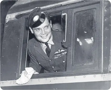  ??  ?? ■Daredevil Douglas Bader continued to fly planes in the RAF despite losing both his legs.