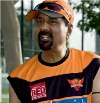  ?? KT photo by Leslie Pableo ?? Srikkanth mentor of Sunrisers. —