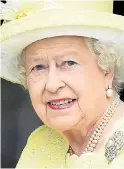  ??  ?? Her Majesty ‘is a fan of Formby’