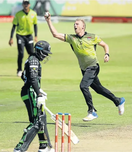  ?? Picture: GALLO IMAGES ?? IN POSITIVE MODE: Andrew Birch is convinced the Warriors will deliver the goods against the Knights at Buffalo Park this week. The key to success may be the seamers who are expected to put the opposition on the backfoot from the get-go