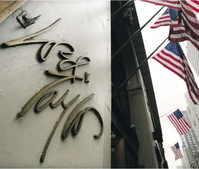  ??  ?? The iconic Lord & Taylor building on Fifth Avenue in Manhattan will serve as global headquarte­rs for WeWork. SPENCER PLATT / GETTY IMAGES