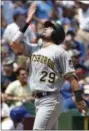  ?? NAM Y. HUH — ASSOCIATED PRESS ?? Amid three months of often-violent confrontat­ions and economic turmoil in their country, an increasing number of Venezuelan players in Major League Baseball, including the Pirates’ Francisco Cervelli, are speaking out against the government.