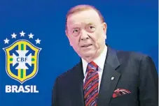  ??  ?? CASO. José María Marín fue el hombre más importante del fútbol de Brasil, pero ayer lo condenaron a seis cargos en Nueva York, EUA.