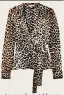  ??  ?? Leopard print blouse, £235 (ganni.com)