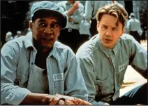  ??  ?? Celebrated: Freeman in the Shawshank Redemption