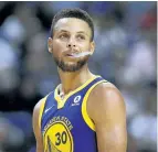  ??  ?? Stephen Curry