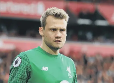  ??  ?? Simon Mignolet.