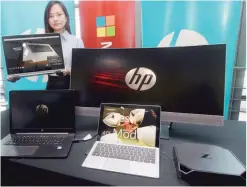  ?? ZULKIFLI ERSAL/ THESUN ?? (left) The new range of HP devices for working on the go, which includes … (clockwise, from below) the Z2 Mini G3 Workstatio­n; the Zbook Studio G3 Mobile Workstatio­n; the Elite x2 1012 G2; and the EliteBook x360.