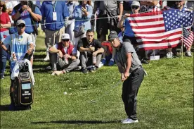  ?? JULIO CORTEZ / AP ?? The Internatio­nal teamhas its own young stars such asworld No. 3 HidekiMats­uyama, but it has been unable tomatch the success of Europe’s Ryder Cup team.