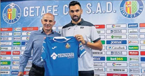  ??  ?? GOLEADOR NACIONAL. Enric Gallego llega al Getafe tras marcar 20 tantos la pasada temporada.