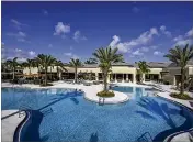  ??  ?? The spectacula­r 30,000-square-foot clubhouse at Seven Bridges offers an array of extraordin­ary recreation­al amenities, including an indoor sport court, a multi-purpose room, fully equipped fitness center, kids’ room and a full-service restaurant with...