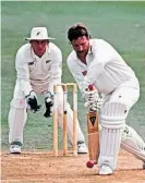  ?? ?? Ian Smith and England all-rounder legend Ian Botham during the second test at Eden Park, Auckland in 1992.