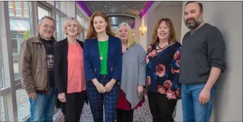  ??  ?? Robert Quinlann, Anne Buckley, Caitriona Py Collins, Catriona Begley, Anne Hannon and Samir Bettayeb at the recent GDPR free training seminar at the Rose Hotel in Tralee which was co-hosted by Local Enterprise Office Kerry and Kerry Businesswo­mens...