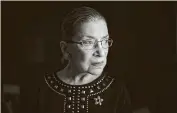  ?? New York Times ?? Ruth Bader Ginsburg