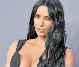  ??  ?? Kim Kardashian West. KKW Beauty es un éxito en ventas.