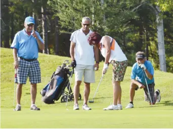  ??  ?? Le Club de golf de Tabusintac a la particular­ité de débuter et de terminer son parcours avec un par-5. - Gracieuset­é