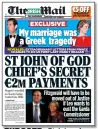  ??  ?? TURN TO PAGE 4 ±± EXPOSED: St John of God and the Pepper top-up