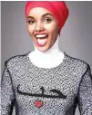  ??  ?? Halima Aden was chosen by Rihanna to star in the launch of her beauty line. (Photo courtesy: @Halima)