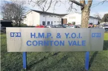  ??  ?? CONCERN Cornton Vale is only women’s jail in Scotland