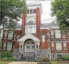  ?? SUBMITTED PHOTO ?? The Kutztown Area Historical Society is throwing a 125th birthday party for its 1892 Public School Building on Saturday, Sept. 16.