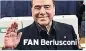  ??  ?? FAN Berlusconi
Which actress won this year’s Actress in Leading Role Oscar? Flowers in the Rain by The Move was the first song played on which radio station? In which country is Sugarloaf Mountain? Which football team did former Italian Prime Minister...