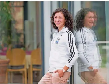  ?? FOTO: THOMAS WIECK ?? Anja Noske, die Athletensp­recherin des Olympiastü­tzpunktes, hat sich der „Allianz für die Zukunft des Saarsports“angeschlos­sen und fordert positive Signale von den Verantwort­lichen.