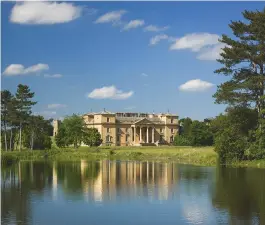  ??  ?? Capability Brown’s landscaped setting at Croome Park