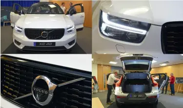  ??  ?? Volvo has avoided ‘Russian Doll’ design with the XC40; it doesn’t look like a smaller version of the XC60 or XC90