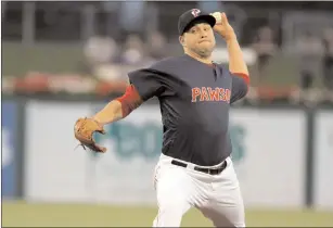  ?? File photo ?? After earning a victory last week with the Red Sox, PawSox lefty Brian Johnson had a no-decision Thursday morning agianst Indianapol­is after allowing three runs in five-plus innings of work.