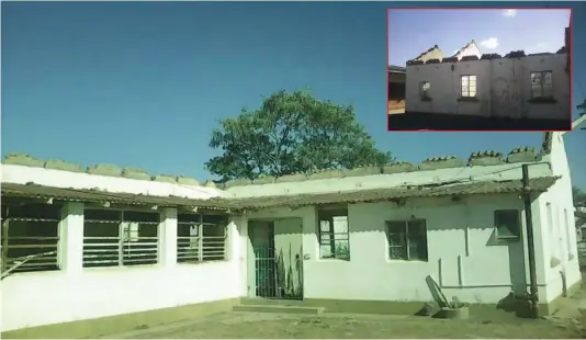  ??  ?? Kezi Clinic in Matobo district in a derelict state