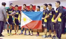  ??  ?? The Tchoukball Philippine Team