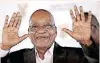  ?? ?? FORMER president Jacob Zuma