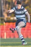  ?? Picture: Kevin Farmer ?? ON THE MOVE: Former Southern Suburbs junior and St Mary’s student Brayden Paix is now at Souths Logan.