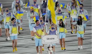  ?? ?? Ukrainisch­e Sportler
