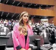  ?? CORTESÍA: CONGRESO FEDERAL ?? La diputada federal Karina Barrón Perales