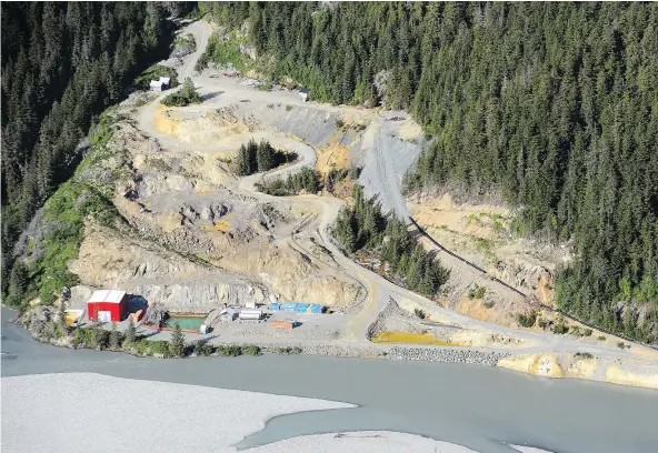  ?? — RIVERS WITHOUT BORDERS FILES ?? Alaska conservati­on and Indigenous groups want the site of the Tulsequah Chief mine cleaned up.