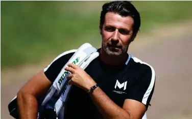  ?? Reuters ?? ↑
Patrick Mouratoglo­u believes the new tennis league will attract younger fans more.