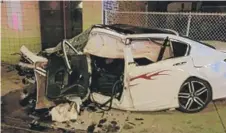  ?? | CHICAGO FIRE DEPARTMENT ?? Two people were injured in a crash early Monday near South Archer Avenue and South Keeley Street.