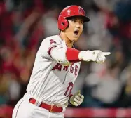  ?? Ashley Landis/Associated Press ?? Two-way Angels star Shohei Ohtani will be a free agent at the end of this season.