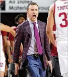  ?? J. ANTHONY ROBERTS/THE REPUBLICAN VIA AP ?? Coach Matt McCall and UMass are 6-6 after starting the season 5-0.