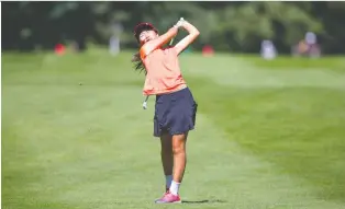  ?? JUSTIN NARO/GOLF CANADA ?? Michelle Liu, 12, has earned a spot at the CP Women’s Open as the top Canadian at the national amateur championsh­ip.