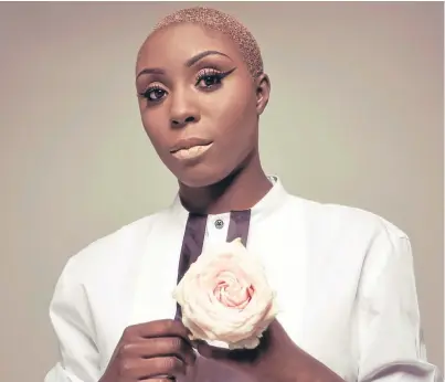  ?? Picture: PA. ?? Laura Mvula has scooped two Ivor Novello nomination­s only months after Sony sent her a seven-line email telling her she was being dropped.